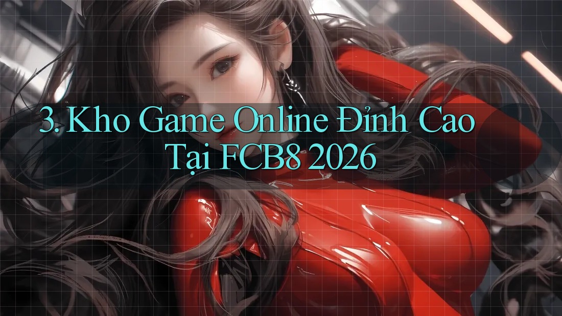 3. Kho Game Online Đỉnh Cao Tại FCB8 2026