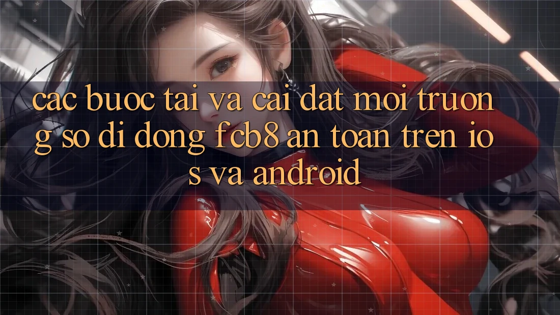 Các bước Tải Và Cài Đặt Môi trường số di động FCB8 An Toàn Trên iOS Và Android Các bước Tải Và Cài Đặt Môi trường số di động FCB8 An Toàn Trên iOS Và Android