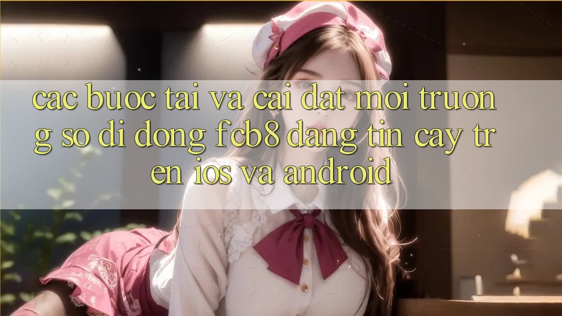 Các bước Tải Và Cài Đặt Môi trường số di động FCB8 Đáng tin cậy Trên iOS Và Android Các bước Tải Và Cài Đặt Môi trường số di động FCB8 Đáng tin cậy Trên iOS Và Android