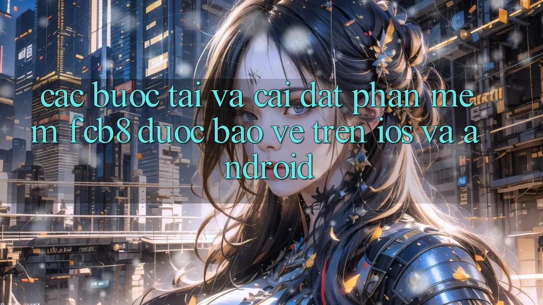 Các bước Tải Và Cài đặt Phần mềm FCB8 Được bảo vệ Trên iOS Và Android Các bước Tải Và Cài đặt Phần mềm FCB8 Được bảo vệ Trên iOS Và Android