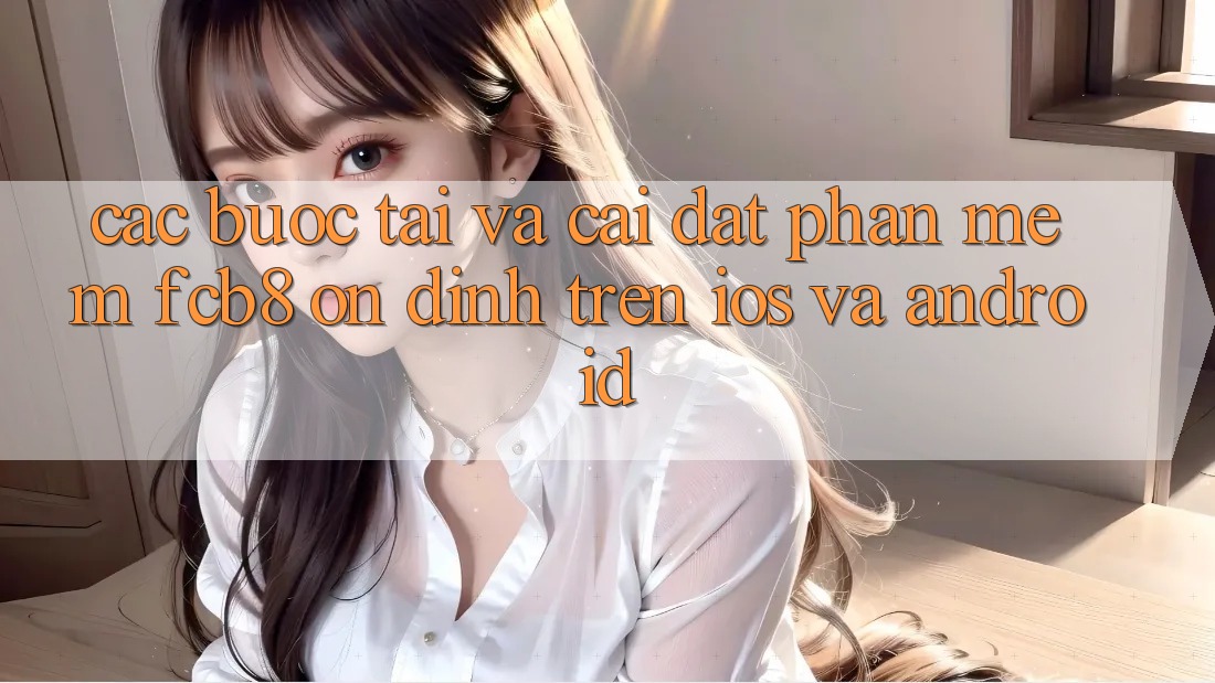 Các bước Tải Và Cài Đặt Phần mềm FCB8 Ổn định Trên iOS Và Android
