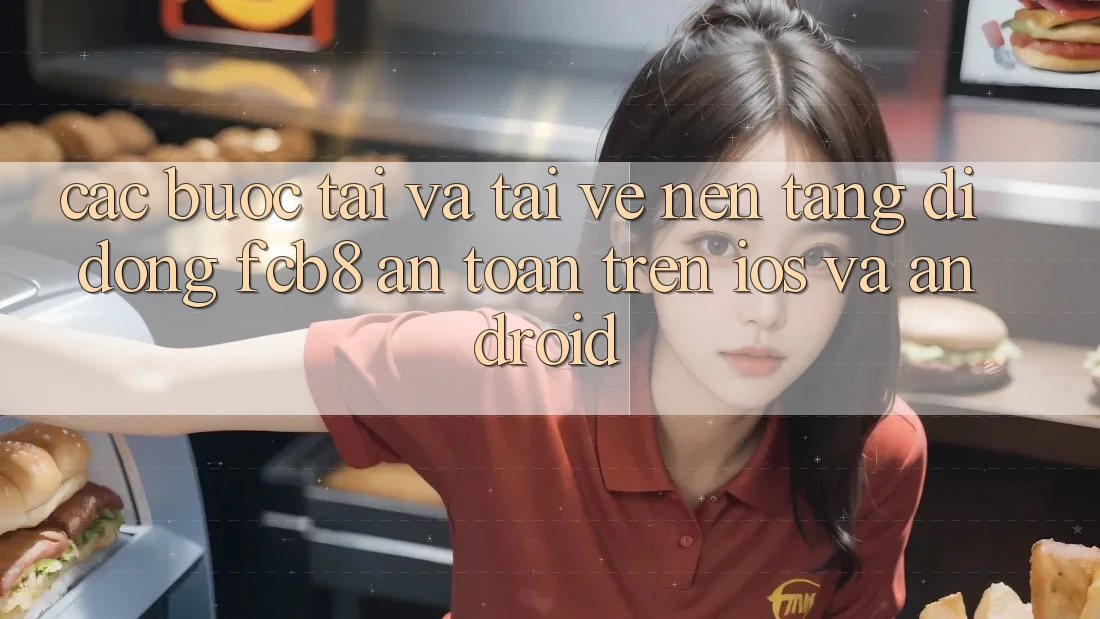 Các bước Tải Và Tải về Nền tảng di động FCB8 An Toàn Trên iOS Và Android Các bước Tải Và Tải về Nền tảng di động FCB8 An Toàn Trên iOS Và Android
