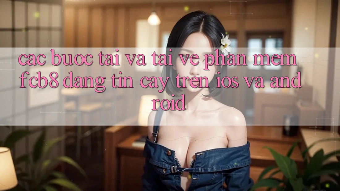 Các bước Tải Và Tải về Phần mềm FCB8 Đáng tin cậy Trên iOS Và Android Các bước Tải Và Tải về Phần mềm FCB8 Đáng tin cậy Trên iOS Và Android