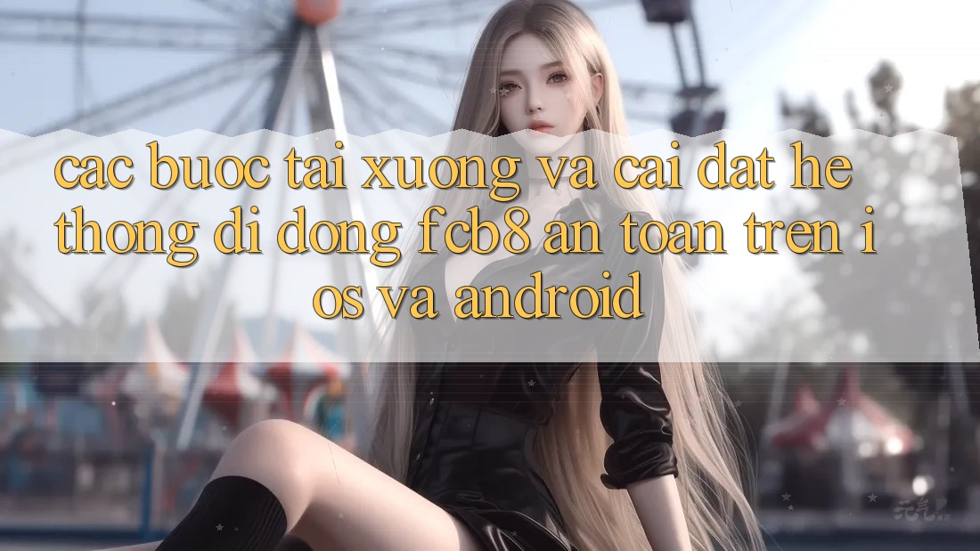 Các bước Tải xuống Và Cài Đặt Hệ thống di động FCB8 An Toàn Trên iOS Và Android Các bước Tải xuống Và Cài Đặt Hệ thống di động FCB8 An Toàn Trên iOS Và Android