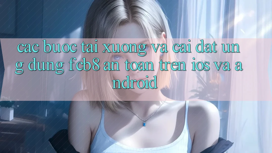 Các bước Tải xuống Và Cài Đặt Ứng dụng FCB8 An Toàn Trên iOS Và Android Các bước Tải xuống Và Cài Đặt Ứng dụng FCB8 An Toàn Trên iOS Và Android