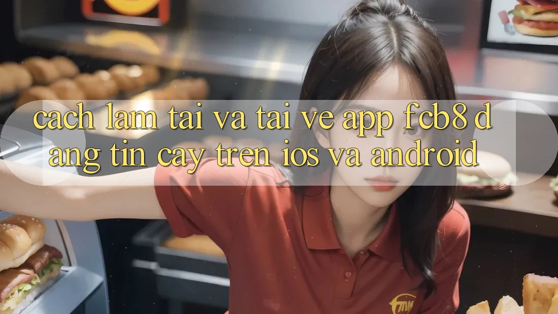 Cách làm Tải Và Tải về App FCB8 Đáng tin cậy Trên iOS Và Android Cách làm Tải Và Tải về App FCB8 Đáng tin cậy Trên iOS Và Android