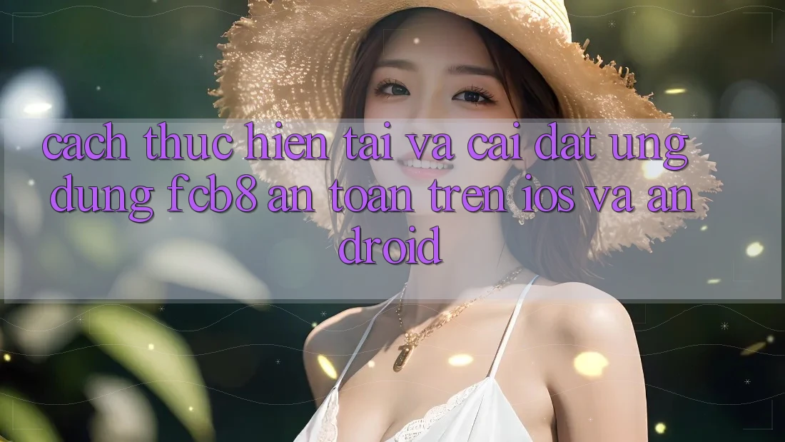 Cách thực hiện Tải Và Cài Đặt Ứng dụng FCB8 An Toàn Trên iOS Và Android