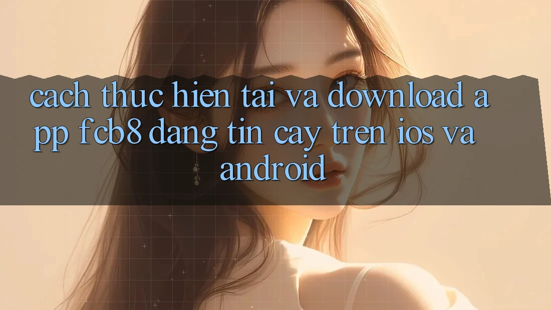 Cách thực hiện Tải Và Download App FCB8 Đáng tin cậy Trên iOS Và Android Cách thực hiện Tải Và Download App FCB8 Đáng tin cậy Trên iOS Và Android