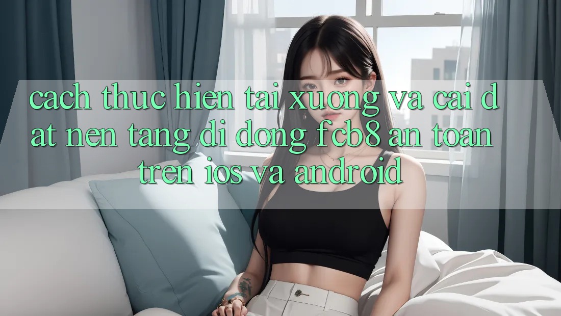 Cách thực hiện Tải xuống Và Cài Đặt Nền tảng di động FCB8 An Toàn Trên iOS Và Android