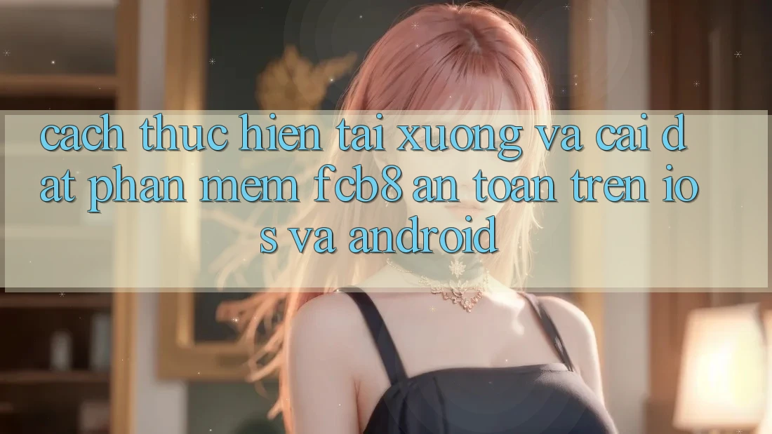 Cách thực hiện Tải xuống Và Cài Đặt Phần mềm FCB8 An Toàn Trên iOS Và Android Cách thực hiện Tải xuống Và Cài Đặt Phần mềm FCB8 An Toàn Trên iOS Và Android