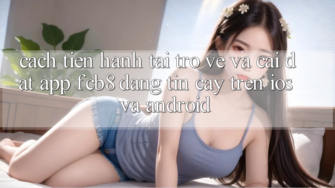 Cách tiến hành Tải trở về Và Cài Đặt App FCB8 Đáng tin cậy Trên iOS Và Android Cách tiến hành Tải trở về Và Cài Đặt App FCB8 Đáng tin cậy Trên iOS Và Android