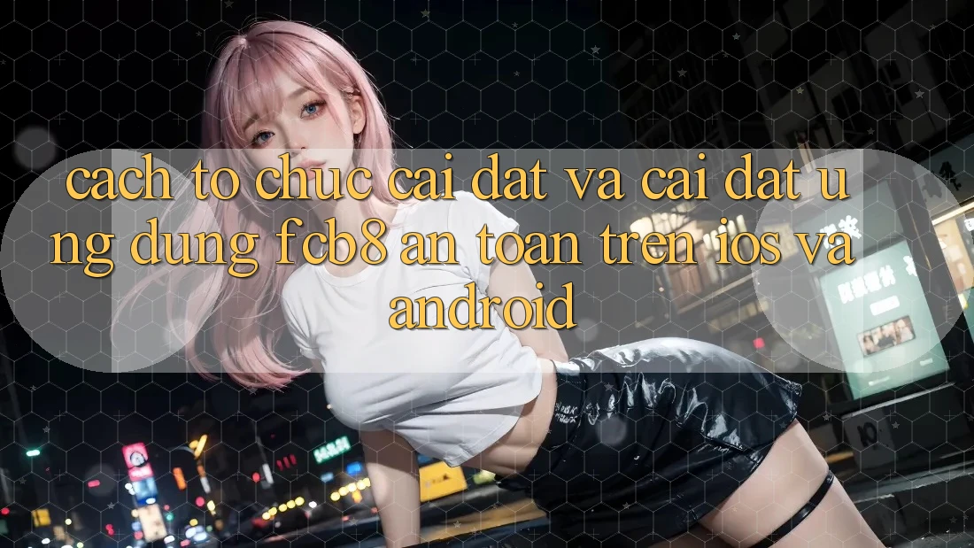 Cách tổ chức Cài đặt Và Cài Đặt Ứng dụng FCB8 An Toàn Trên iOS Và Android Cách tổ chức Cài đặt Và Cài Đặt Ứng dụng FCB8 An Toàn Trên iOS Và Android