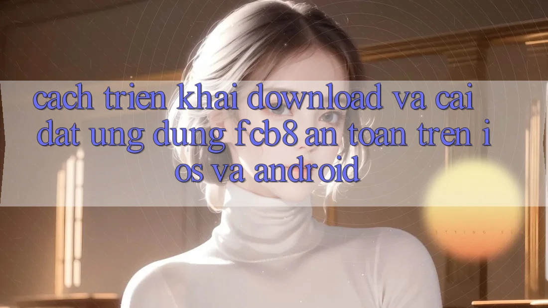 Cách triển khai Download Và Cài Đặt Ứng dụng FCB8 An Toàn Trên iOS Và Android