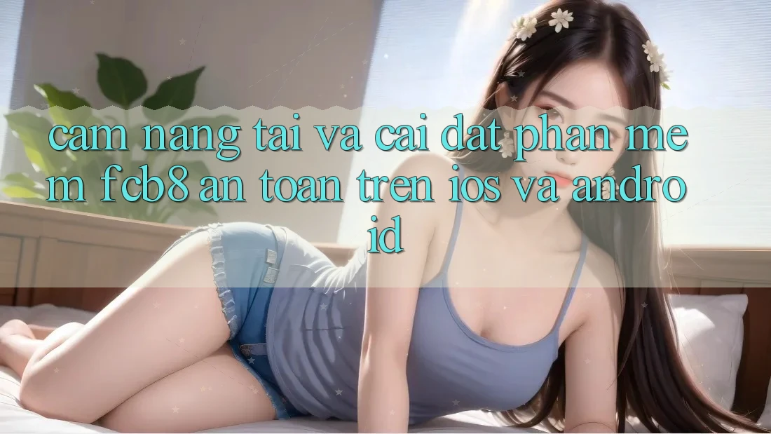 Cẩm nang Tải Và Cài Đặt Phần mềm FCB8 An Toàn Trên iOS Và Android Cẩm nang Tải Và Cài Đặt Phần mềm FCB8 An Toàn Trên iOS Và Android