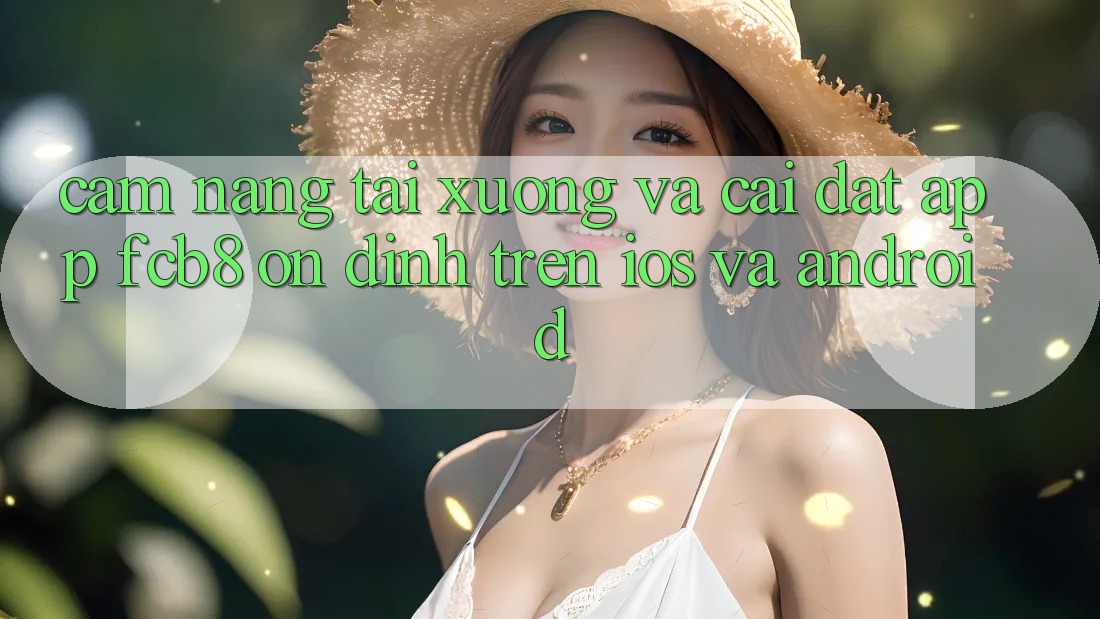 Cẩm nang Tải xuống Và Cài Đặt App FCB8 Ổn định Trên iOS Và Android Cẩm nang Tải xuống Và Cài Đặt App FCB8 Ổn định Trên iOS Và Android