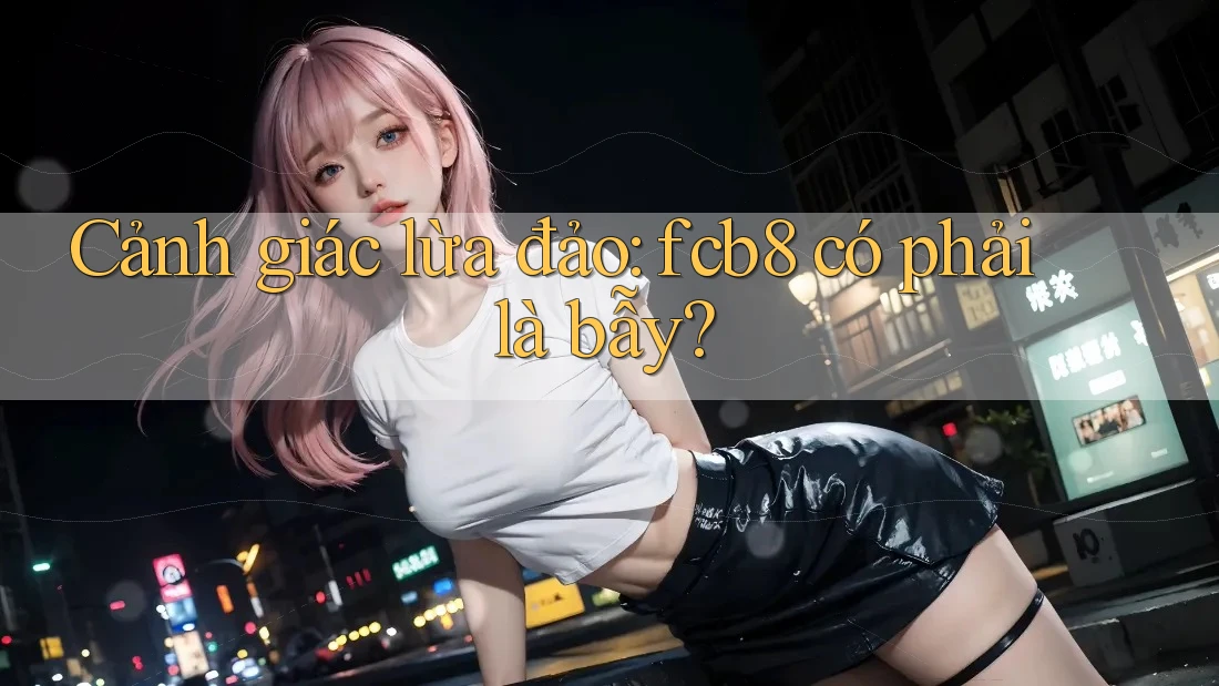 Cảnh giác lừa đảo: fcb8 có phải là bẫy?