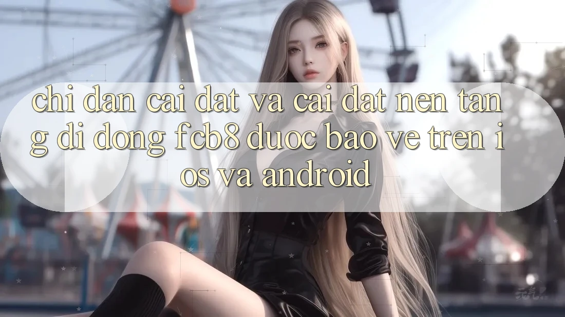 Chỉ dẫn Cài đặt Và Cài Đặt Nền tảng di động FCB8 Được bảo vệ Trên iOS Và Android Chỉ dẫn Cài đặt Và Cài Đặt Nền tảng di động FCB8 Được bảo vệ Trên iOS Và Android