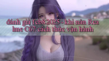 đánh giá fcb8 2025   khi nản Realme C67 cách thức vận hành