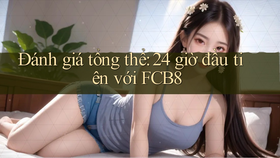 Đánh giá tổng thể: 24 giờ đầu tiên với FCB8