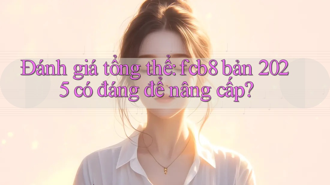 Đánh giá tổng thể: fcb8 bản 2025 có đáng để nâng cấp?