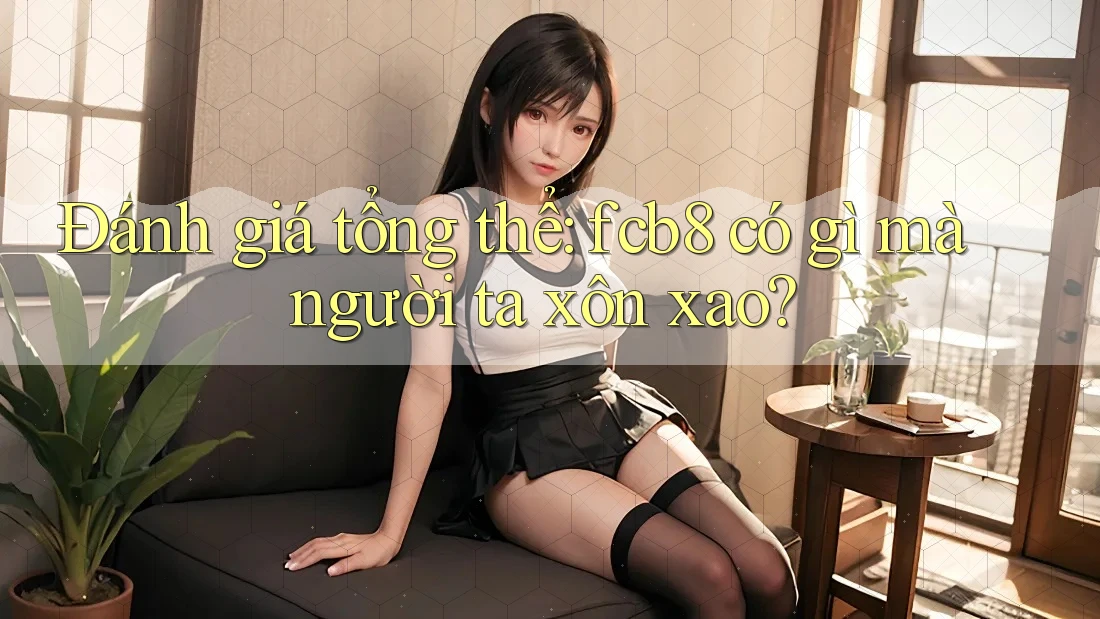 Đánh giá tổng thể: fcb8 có gì mà người ta xôn xao? Đánh giá tổng thể: fcb8 có gì mà người ta xôn xao?