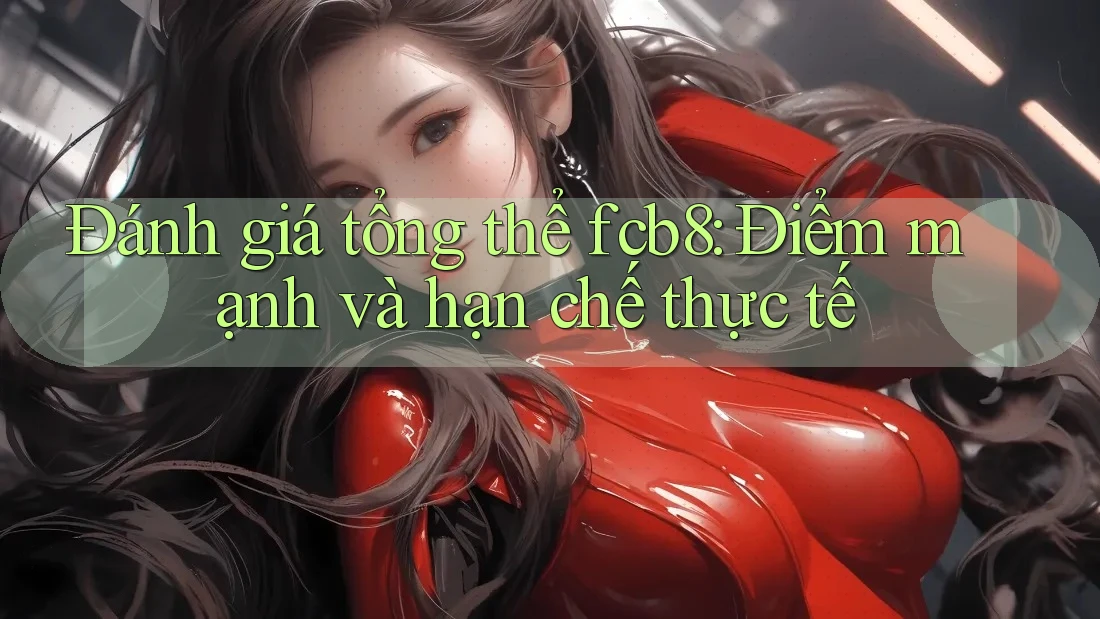 Đánh giá tổng thể fcb8: Điểm mạnh và hạn chế thực tế Đánh giá tổng thể fcb8: Điểm mạnh và hạn chế thực tế