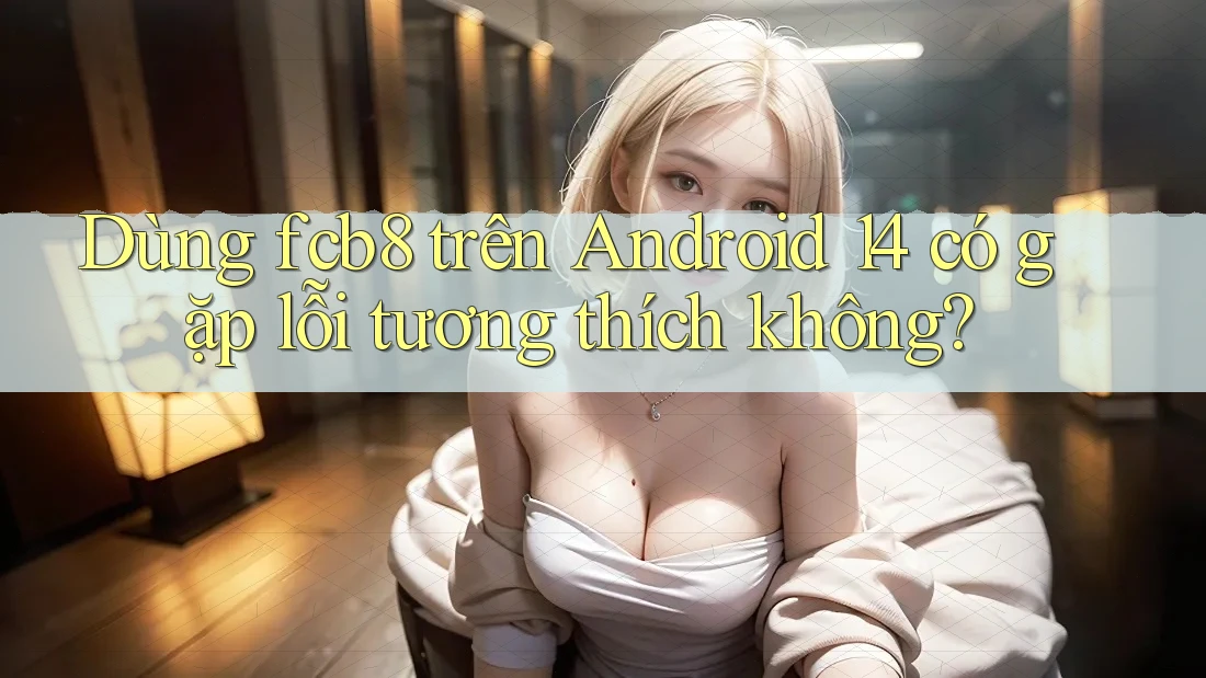 Dùng fcb8 trên Android 14 có gặp lỗi tương thích không? Dùng fcb8 trên Android 14 có gặp lỗi tương thích không?