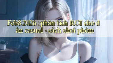 Fcb8 2026 phân tích ROI cho dân casual   cách chơi phỏm