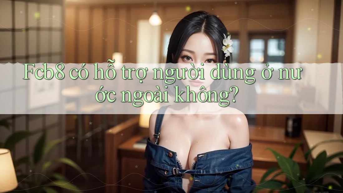Fcb8 có hỗ trợ người dùng ở nước ngoài không?