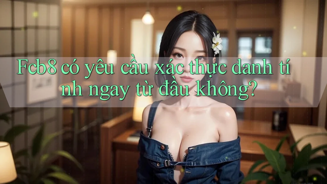 Fcb8 có yêu cầu xác thực danh tính ngay từ đầu không? Fcb8 có yêu cầu xác thực danh tính ngay từ đầu không?