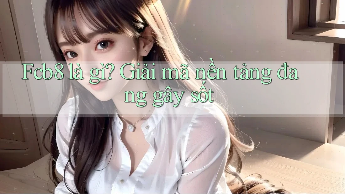 Fcb8 là gì? Giải mã nền tảng đang gây sốt Fcb8 là gì? Giải mã nền tảng đang gây sốt
