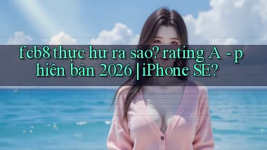 fcb8 thực hư ra sao rating A   phiên bản 2026 iPhone SE