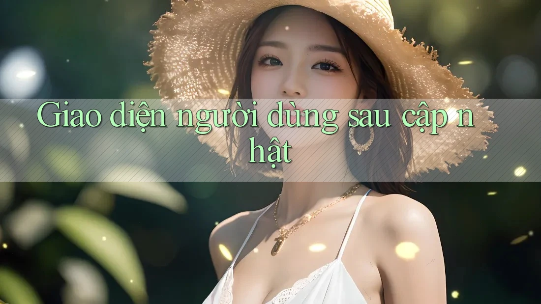 Giao diện người dùng sau cập nhật Giao diện người dùng sau cập nhật