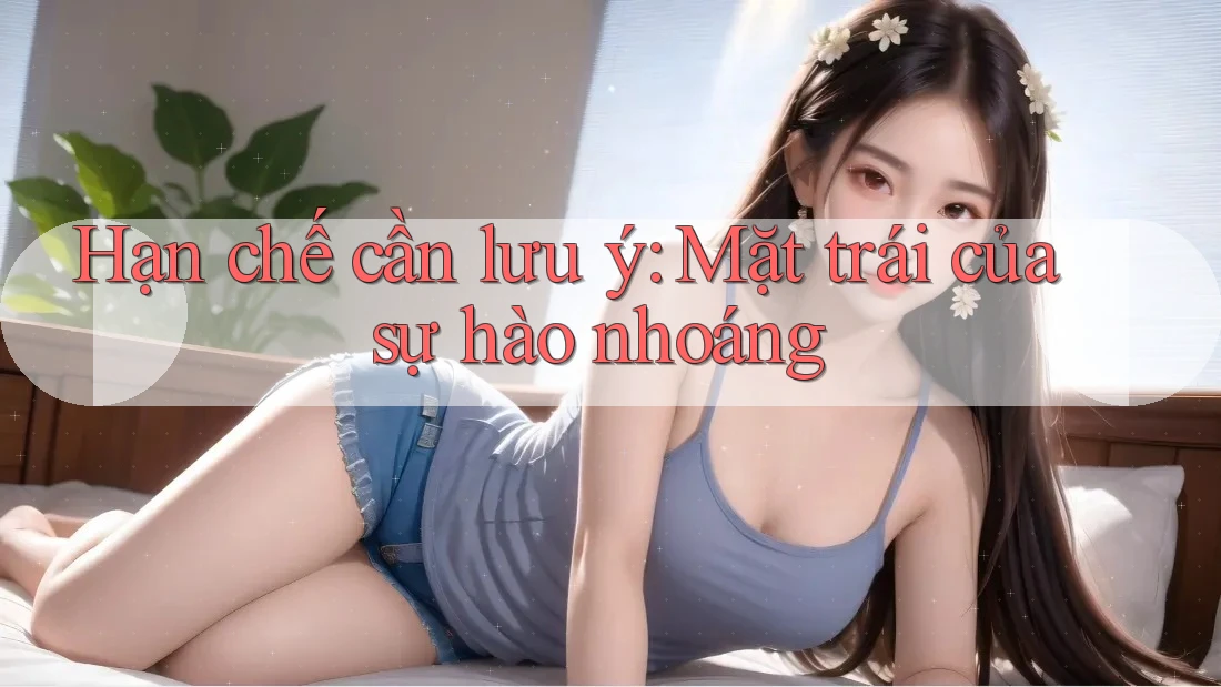Hạn chế cần lưu ý: Mặt trái của sự hào nhoáng Hạn chế cần lưu ý: Mặt trái của sự hào nhoáng
