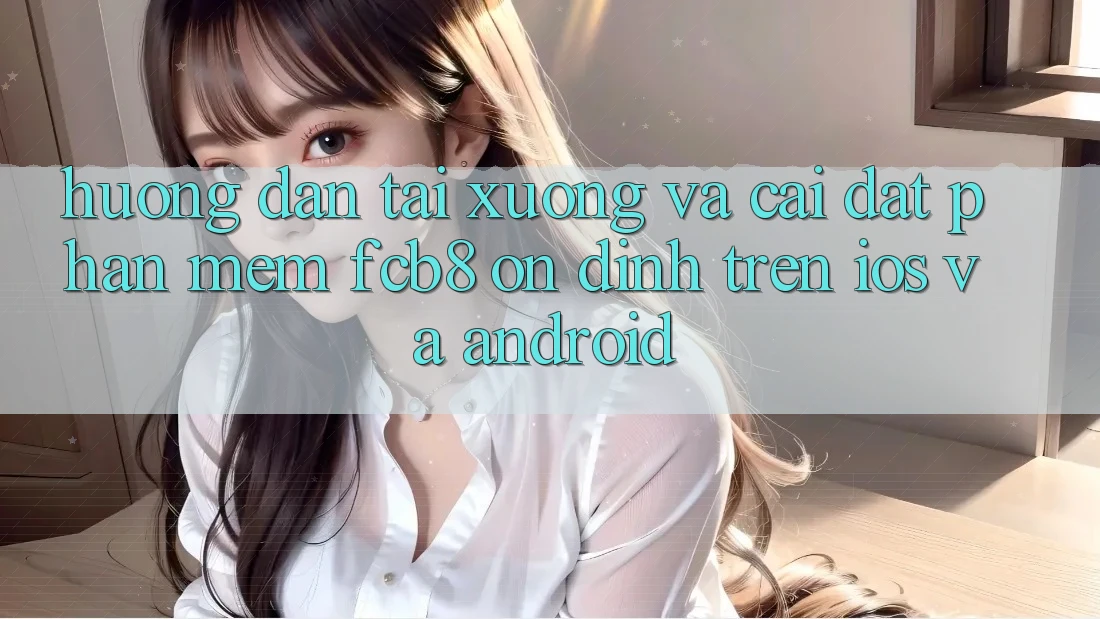 Hướng dẫn Tải xuống Và Cài Đặt Phần mềm FCB8 Ổn định Trên iOS Và Android Hướng dẫn Tải xuống Và Cài Đặt Phần mềm FCB8 Ổn định Trên iOS Và Android