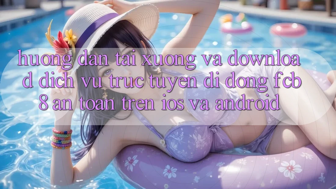 Hướng Dẫn Tải xuống Và Download Dịch vụ trực tuyến di động FCB8 An Toàn Trên iOS Và Android