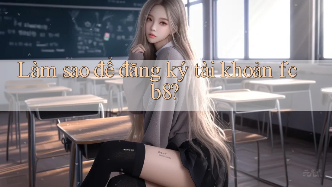 Làm sao để đăng ký tài khoản fcb8? Làm sao để đăng ký tài khoản fcb8?