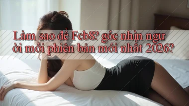 Làm sao để Fcb8 góc nhìn người mới phiên bản mới nhất 2026