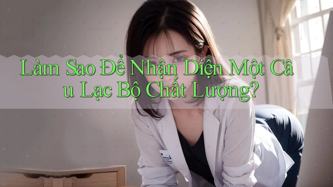Làm Sao Để Nhận Diện Một Câu Lạc Bộ Chất Lượng? Làm Sao Để Nhận Diện Một Câu Lạc Bộ Chất Lượng?