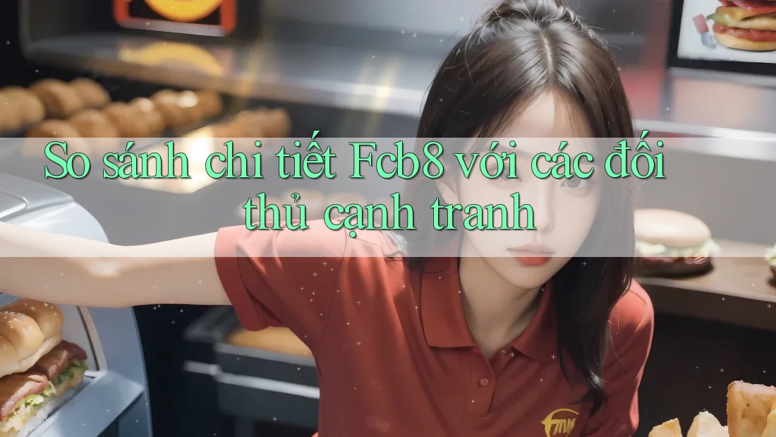 So sánh chi tiết Fcb8 với các đối thủ cạnh tranh So sánh chi tiết Fcb8 với các đối thủ cạnh tranh