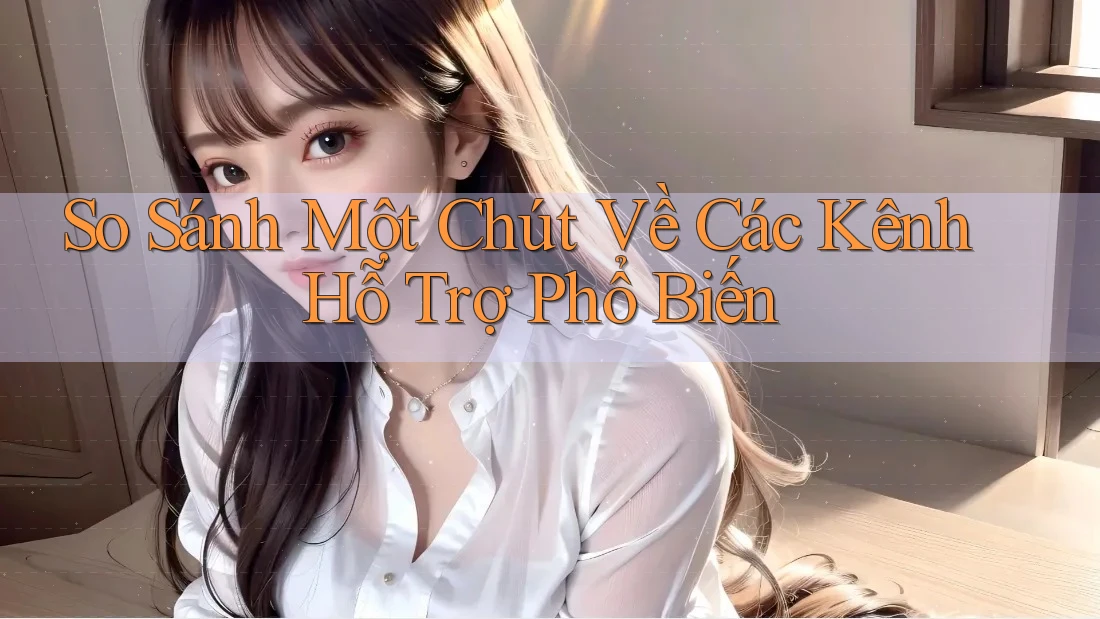 So Sánh Một Chút Về Các Kênh Hỗ Trợ Phổ Biến So Sánh Một Chút Về Các Kênh Hỗ Trợ Phổ Biến