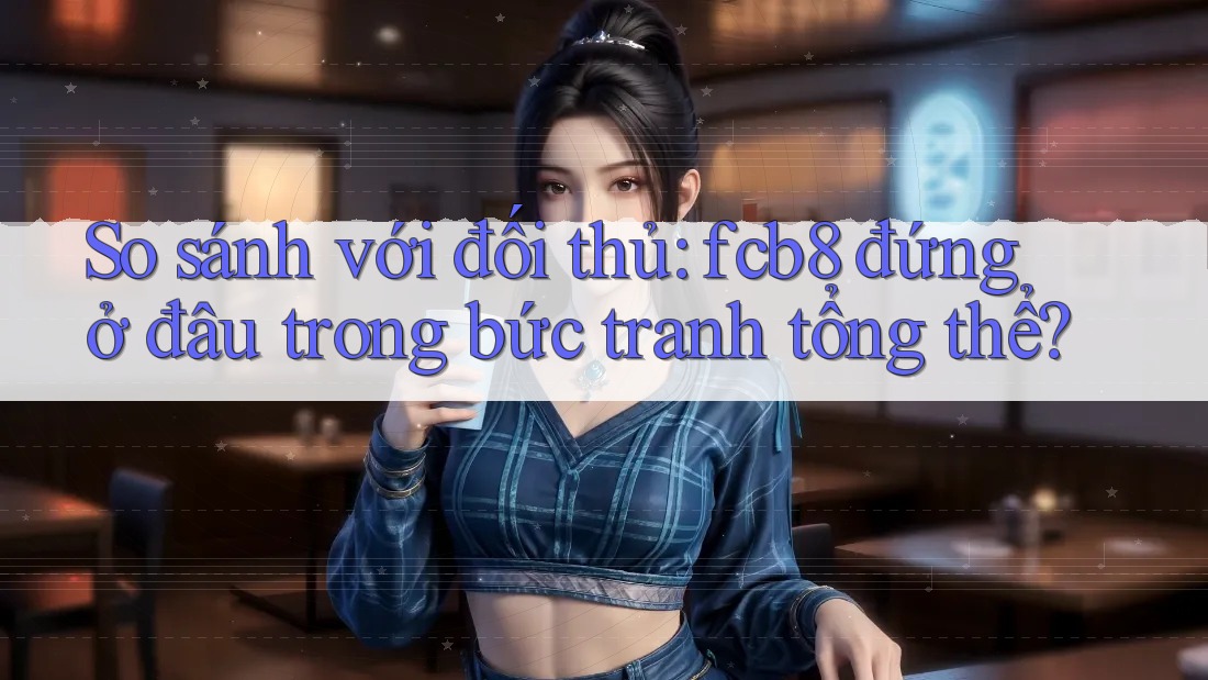 So sánh với đối thủ: fcb8 đứng ở đâu trong bức tranh tổng thể? So sánh với đối thủ: fcb8 đứng ở đâu trong bức tranh tổng thể?