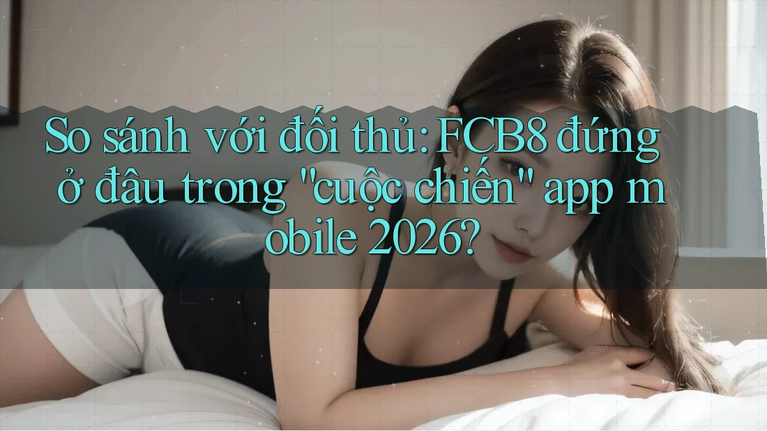 So sánh với đối thủ: FCB8 đứng ở đâu trong “cuộc chiến” app mobile 2026?