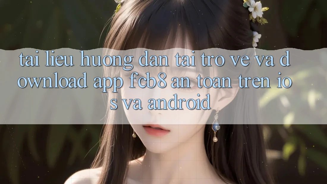 Tài liệu hướng dẫn Tải trở về Và Download App FCB8 An Toàn Trên iOS Và Android Tài liệu hướng dẫn Tải trở về Và Download App FCB8 An Toàn Trên iOS Và Android