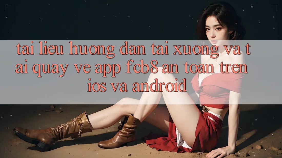 Tài liệu hướng dẫn Tải xuống Và Tải quay về App FCB8 An Toàn Trên iOS Và Android Tài liệu hướng dẫn Tải xuống Và Tải quay về App FCB8 An Toàn Trên iOS Và Android