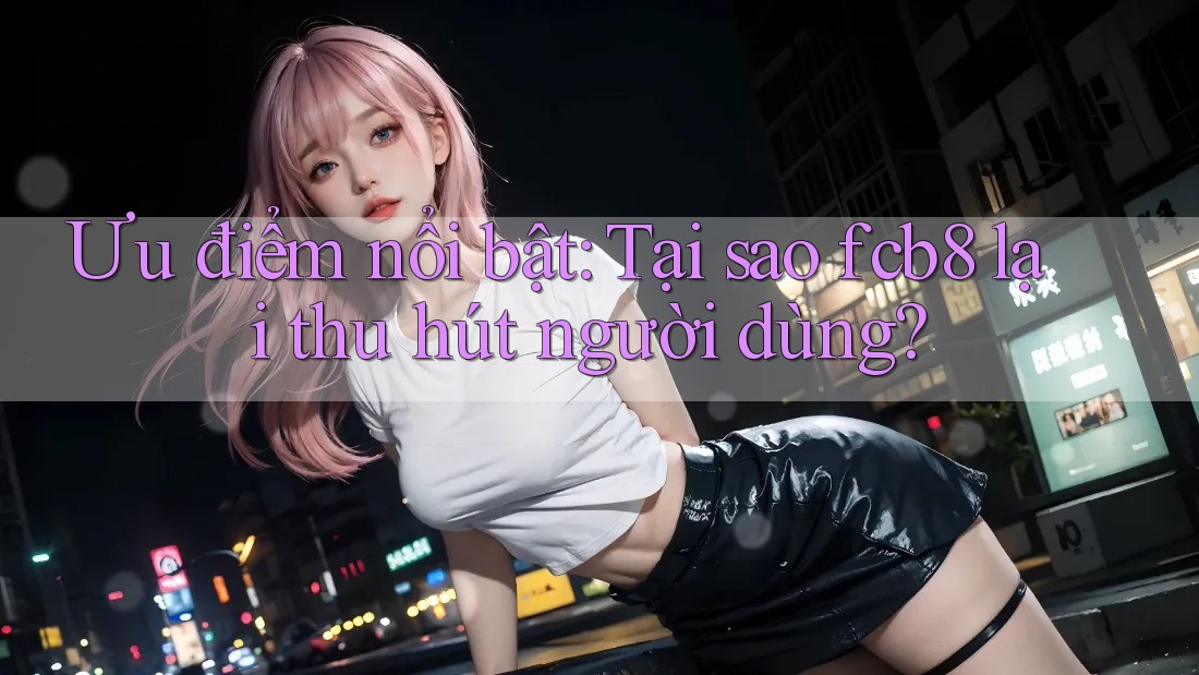 Ưu điểm nổi bật: Tại sao fcb8 lại thu hút người dùng? Ưu điểm nổi bật: Tại sao fcb8 lại thu hút người dùng?