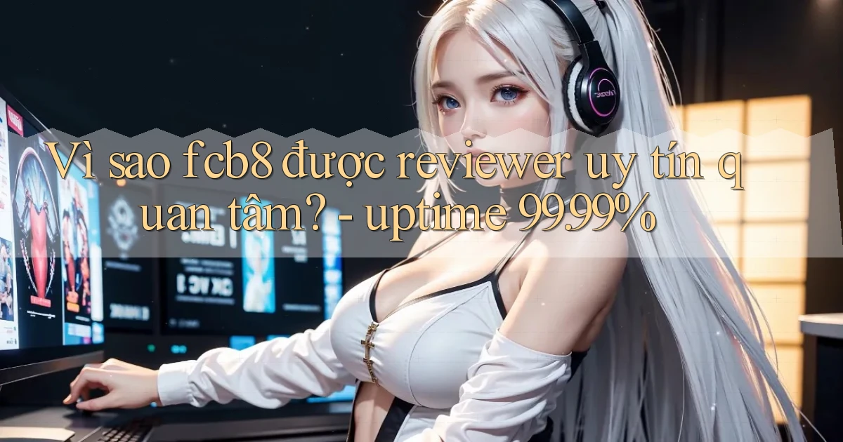 Vì sao fcb8 được reviewer uy tín quan tâm   uptime 99.99%